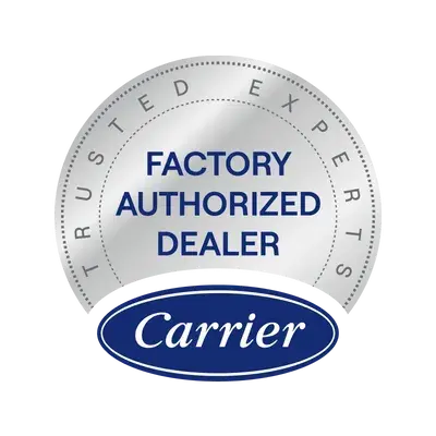 Carrier Factory Authorized Dealer Badge