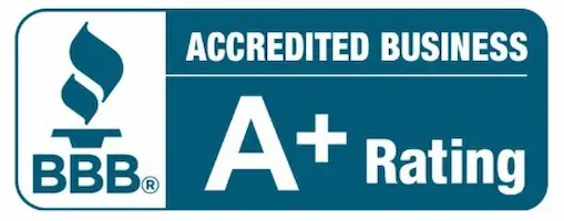 BBB Accredited Business - A+ Rated