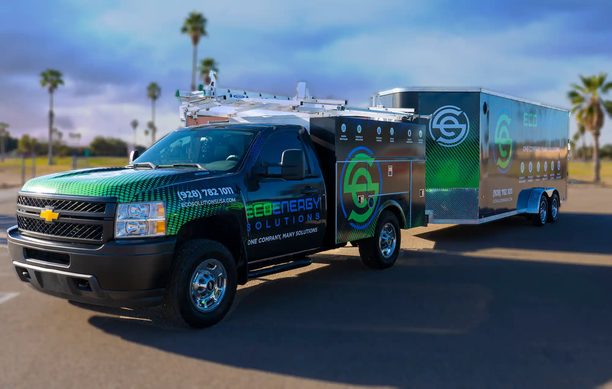 EcoEnergy service truck in Yuma AZ