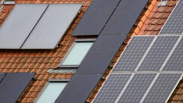 Low-Profile Solar Shingles Integrated Into a Residential Roofline