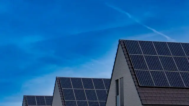 Tesla Solar Roof Tempered Glass Tiles Installed on a Yuma Home